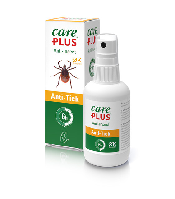 protection against ticks with Care Plus Anti-Teek