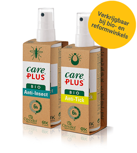 Biologische muggen- en tekenspray biologische anti-insect spray zonder DEET van Care Plus