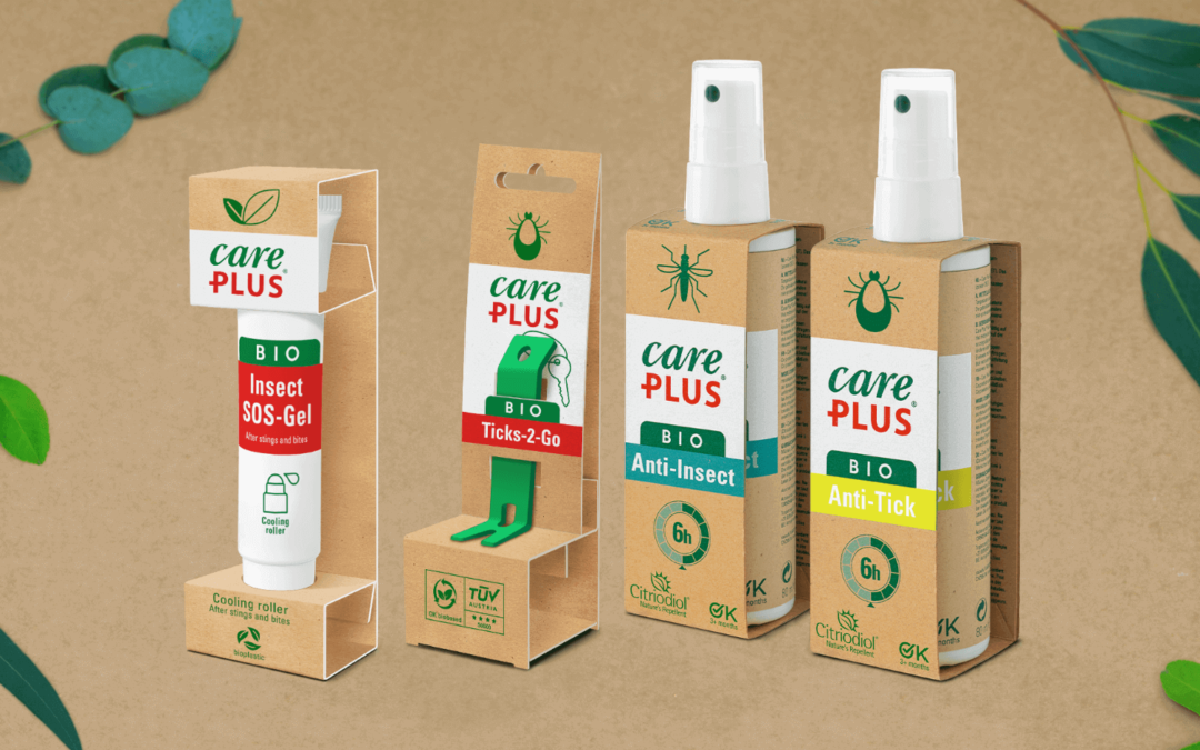 De nieuwe anti-insect lijn van Care Plus