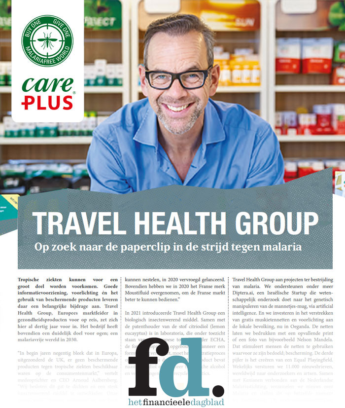 Travel Health group strijdt tegen malaria