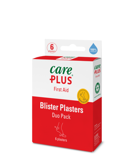 Care Plus® Blister Plasters Duo Pack. De beste pleister voor blaren.