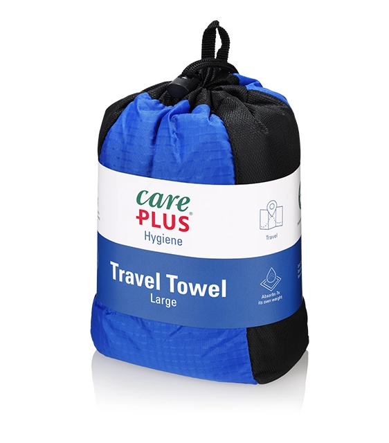 Care Plus® fast drying travel towels are multifunctional