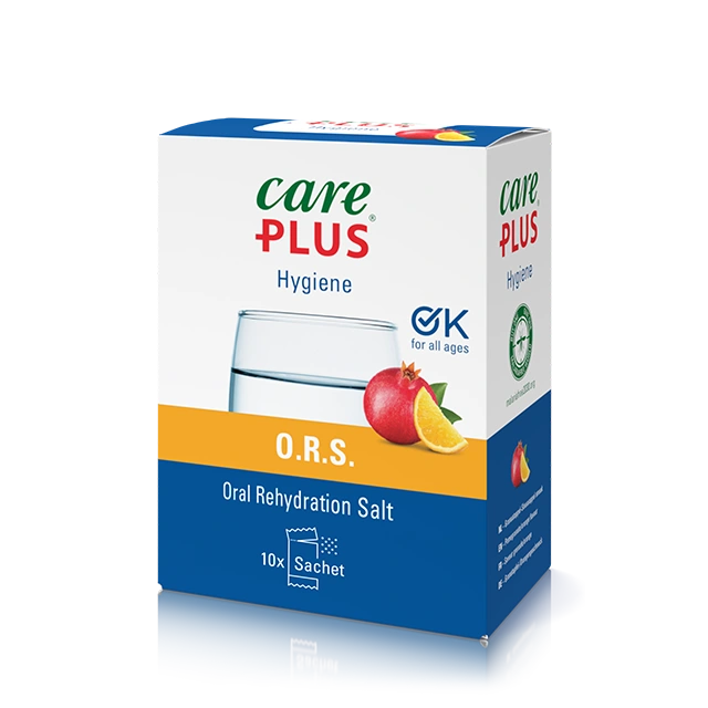 hydratatie met O.R.S van Care Plus