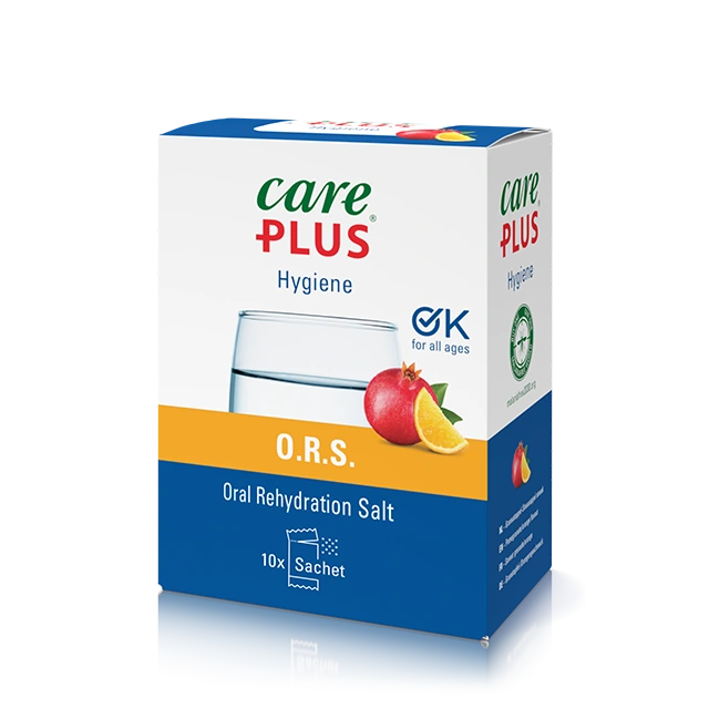 hydratation avec ORS de Care Plus