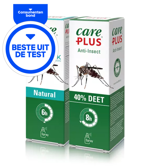 Care Plus anti Insect spray meerdere keren als beste getest door de Consumentenbond