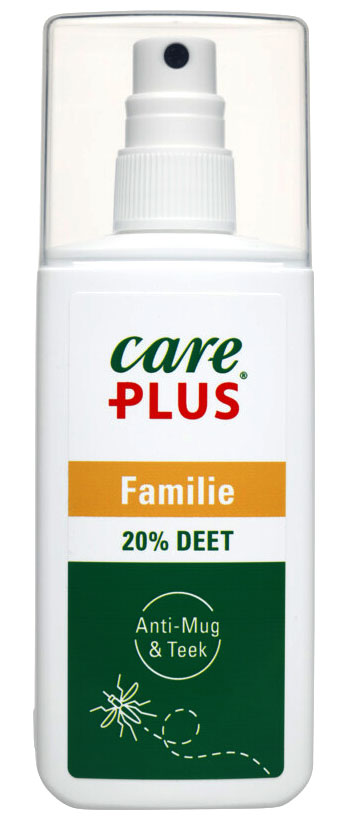 Care Plus Anti-Insect DEET 20% Familie voor Europa