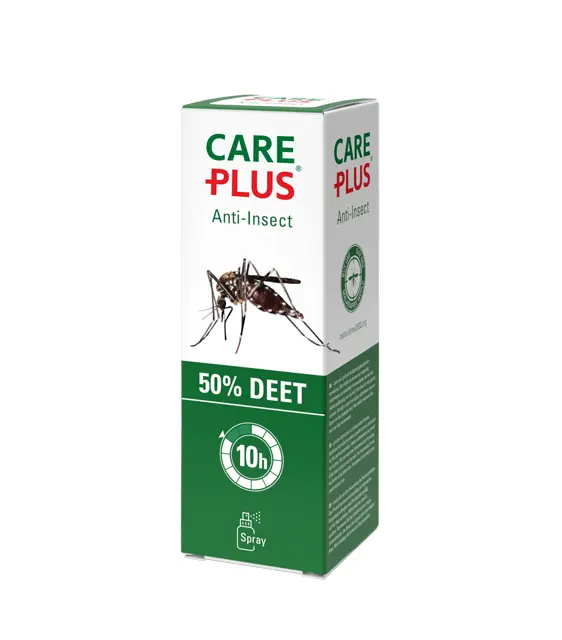 care-plus-anti-insect-deet-50 Care Plus anti-insect met 50% DEET voor optimale bescherming tegen muggen en teken