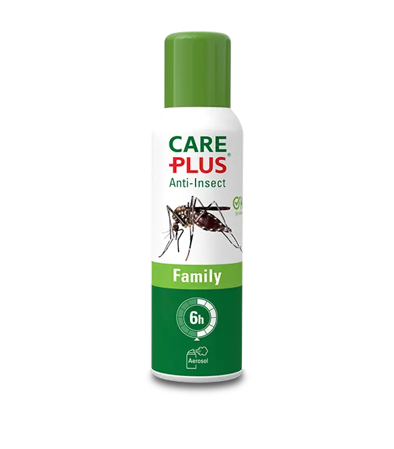 care plus anti-insect family 100-ml aerosol tegen muggen en teken