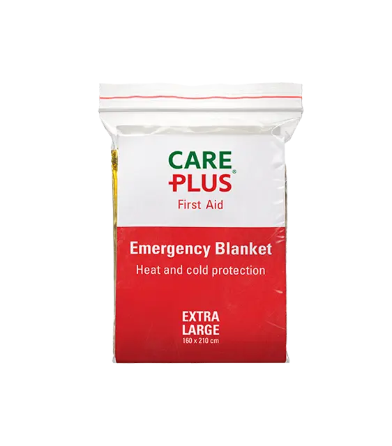Care Plus nooddeken, isoatiedeken, warmtedeken, koeldeken voor noodgevallen
