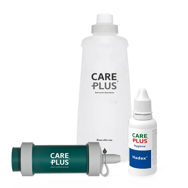 Purify water with Care Plus