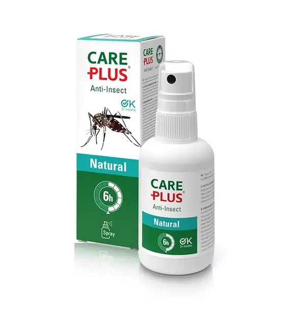 Care Plus anti-insect Natural Spray 60ml against mosquitos and ticks