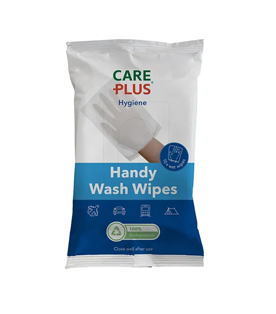 Care Plus praktische Waschtücher für unterwegs – ganz ohne Wasser