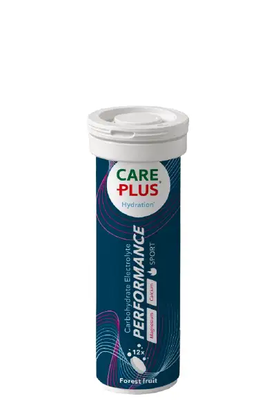 Care Plus carbohydrate electrolyte bruistabletten Performance voor optimale prestaties tijdens fysieke inspanning